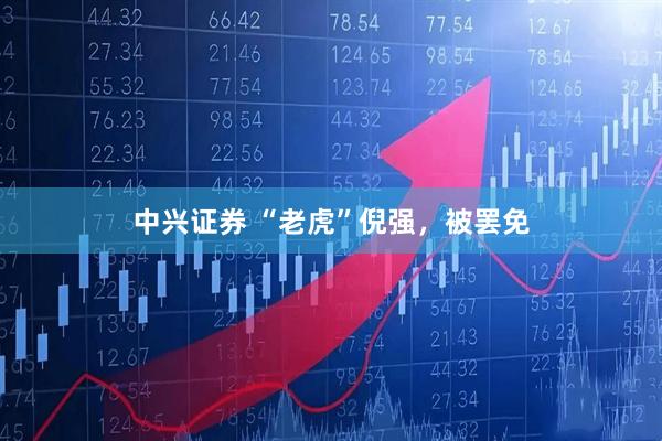 中兴证券 “老虎”倪强，被罢免